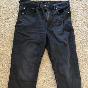 American Eagle Outfitters Black High Rise Jeans